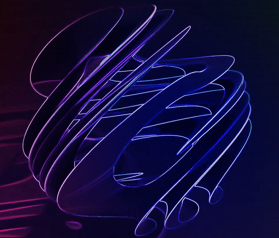 Abstract Blender render